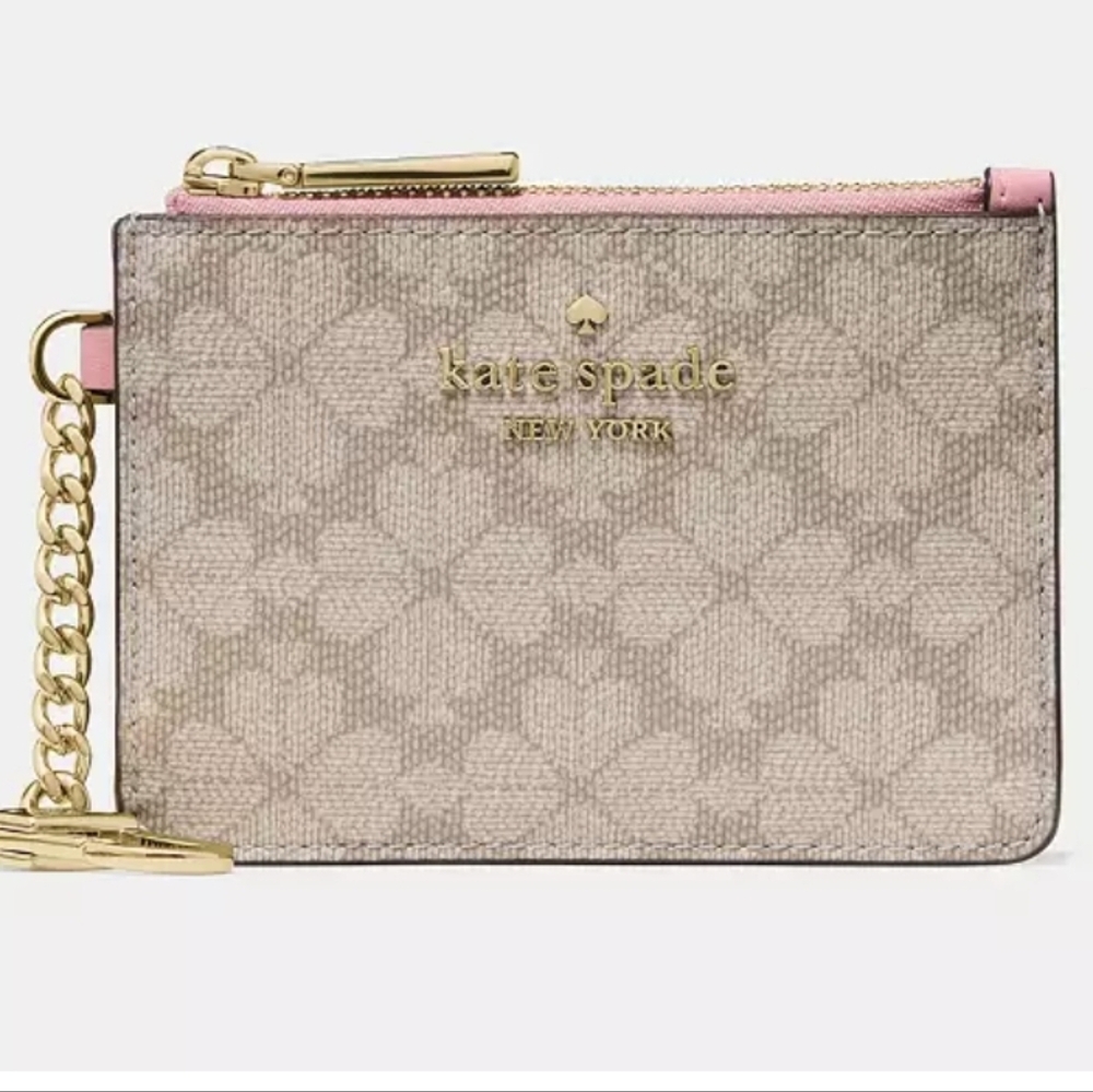 Kate Spade Flower Key Ring Card Holder NWT - Picture 6 of 6